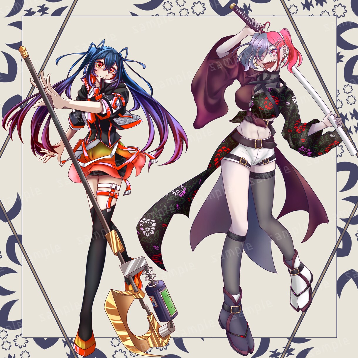 全身立ち絵制作いたします TRPG、動画、配信、ゲーム、アイコンなどに！ イメージ5