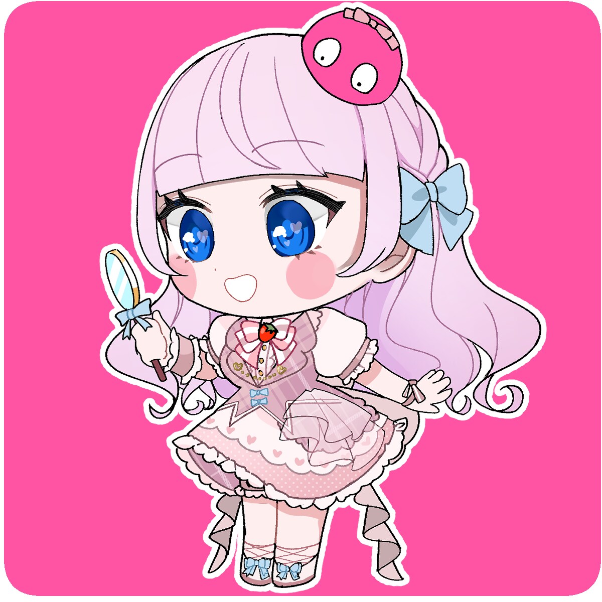 ミニキャライラストを作成します ぷにっと可愛い2～3等身イラスト！！ イメージ3