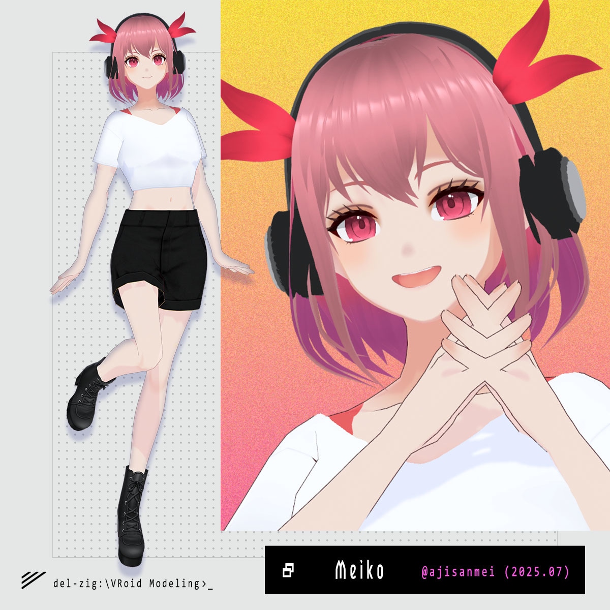 VRoidであなただけの3Dアバターを制作します コスパと手描き質感の美しさを両立。理想を形に！ イメージ3