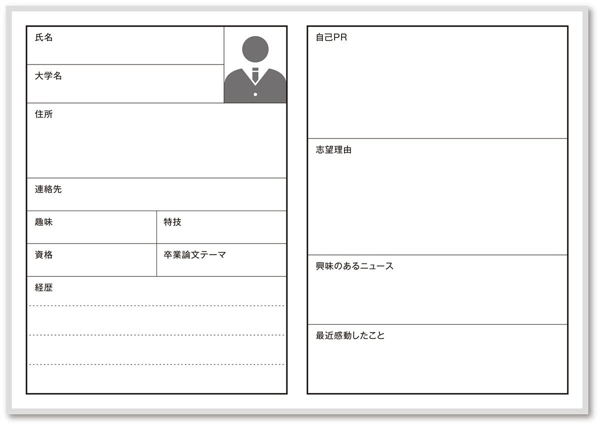 就活・転職の履歴書作成代行致します 長所と短所から分野・職種にあわせた履歴書を作成致します。 イメージ2