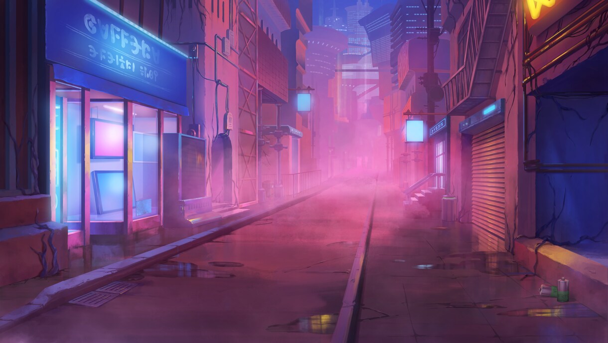 あたたかみのある背景イラスト制作します ゲームや動画に映える、空気感のある背景イラスト描きます！ イメージ8