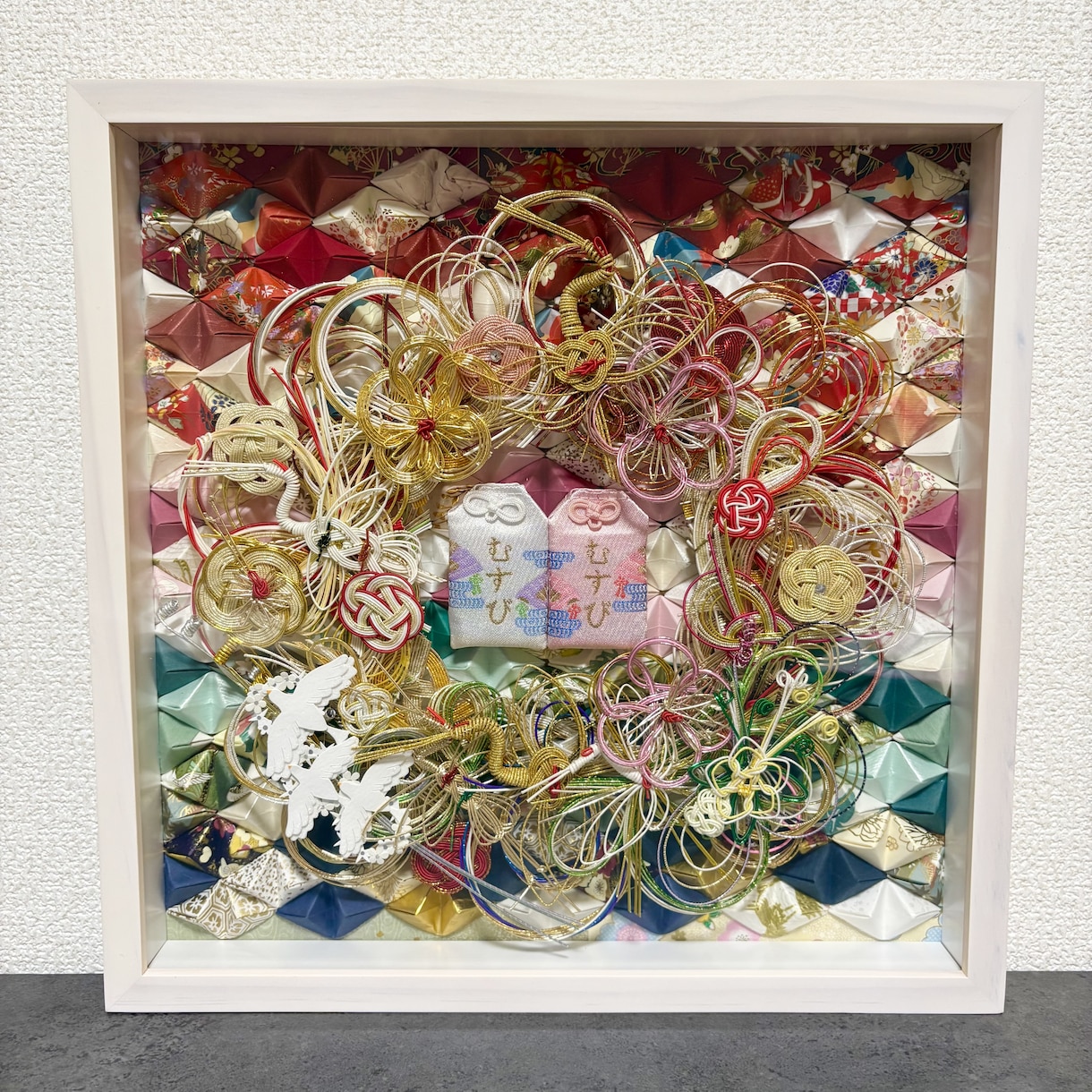 ご祝儀袋リメイク▶︎水引アートを作成します バランスにこだわり唯一無二の水引アートを丁寧に作成します。 イメージ9