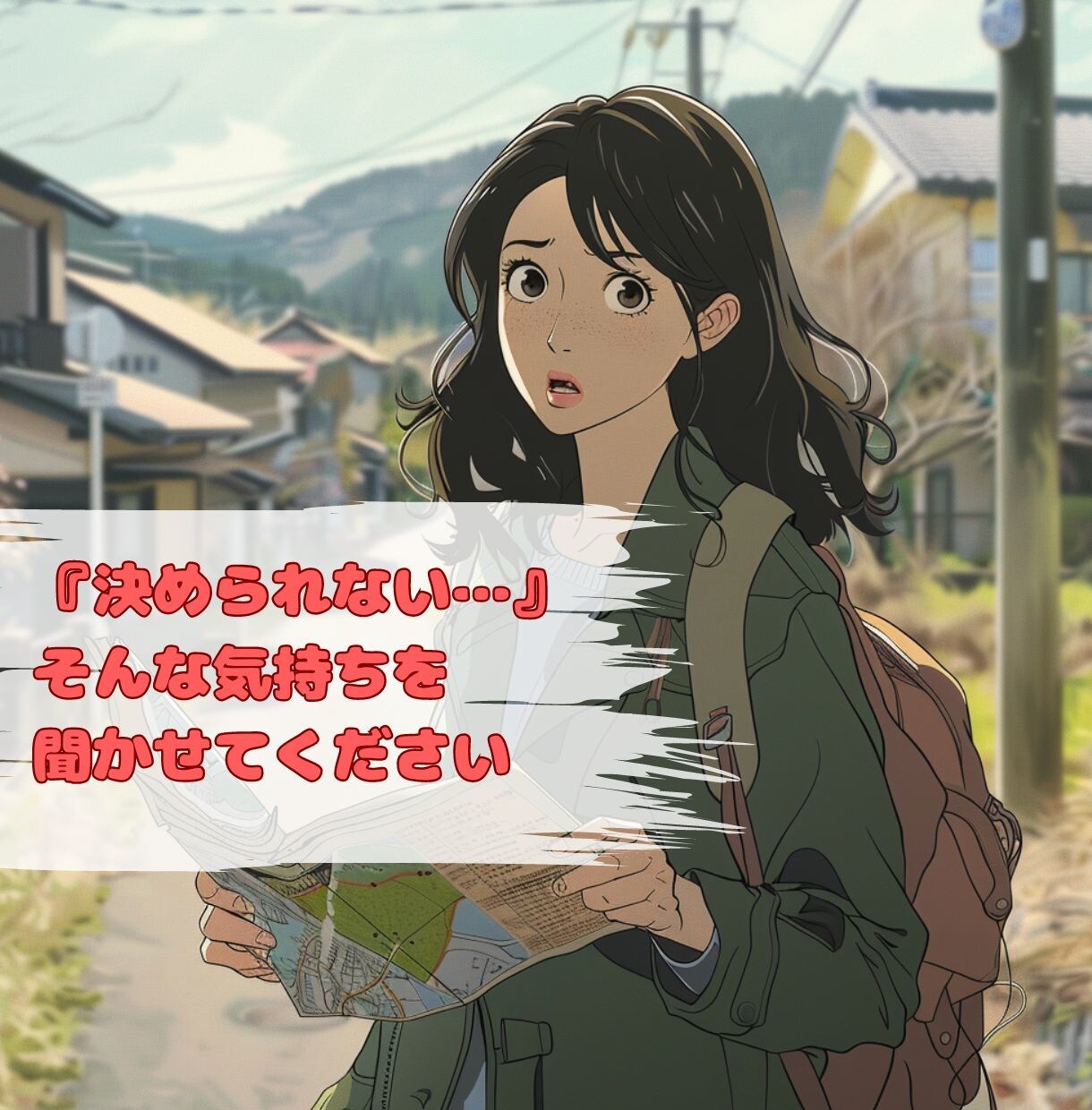 迷って『決められない…』その気持ちを軽くします あなたらしく生きることを始めましょう。 イメージ1
