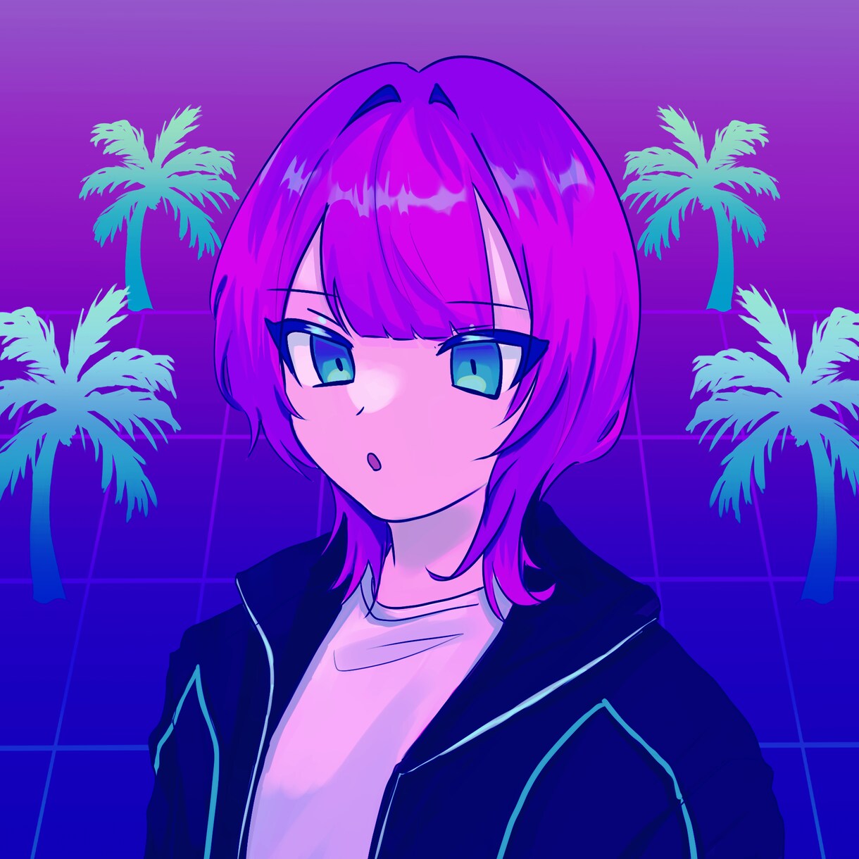 アニメ風！厚塗りでかわいいアイコンかきます あなたのSNSアイコンをおしゃれに描きます！ イメージ3