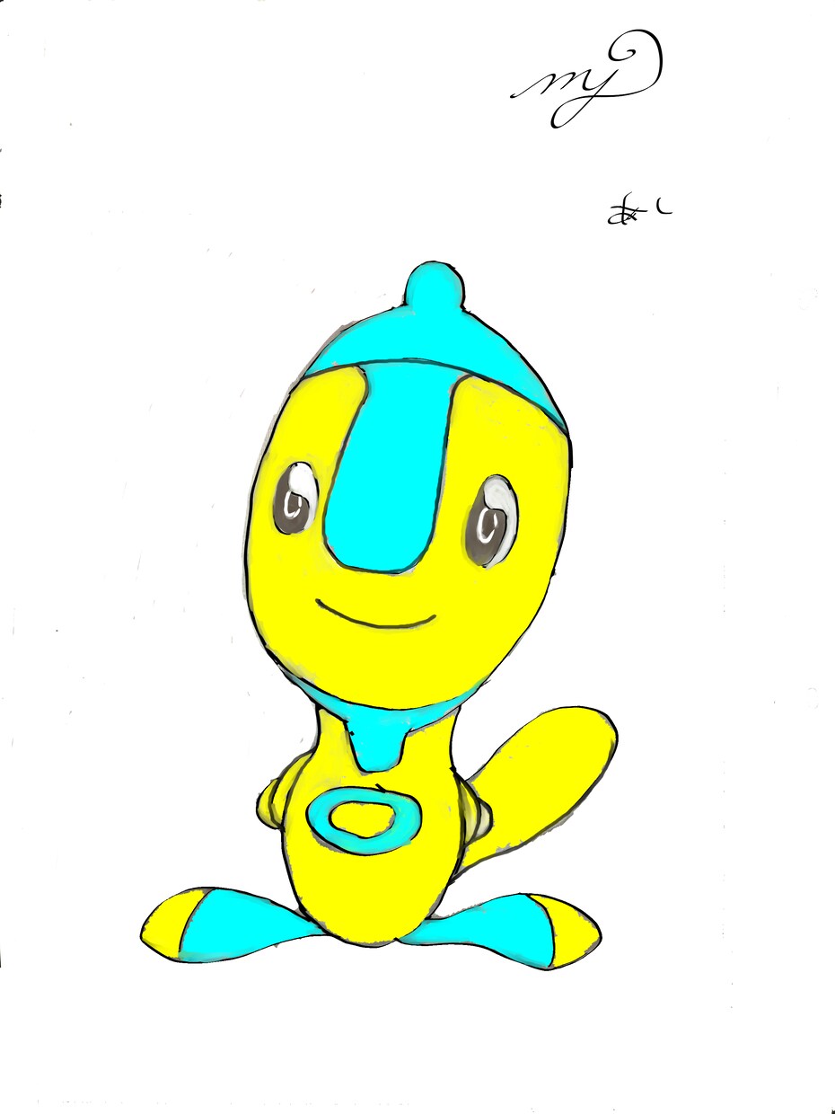メッセージイラストボードかきます オリジナルキャラクター©️スペシャルモンスター!入り似顔画 イメージ1