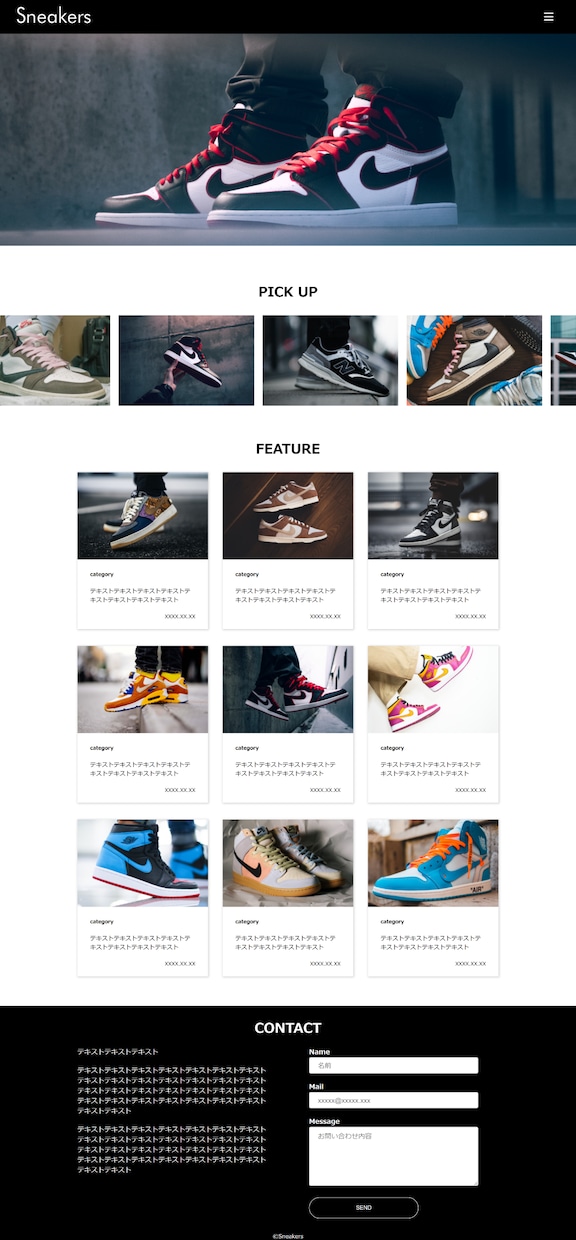 HP・LPのHTML/CSSコーディングをします レスポンシブ対応できれいなコーディングならお任せください！ イメージ2
