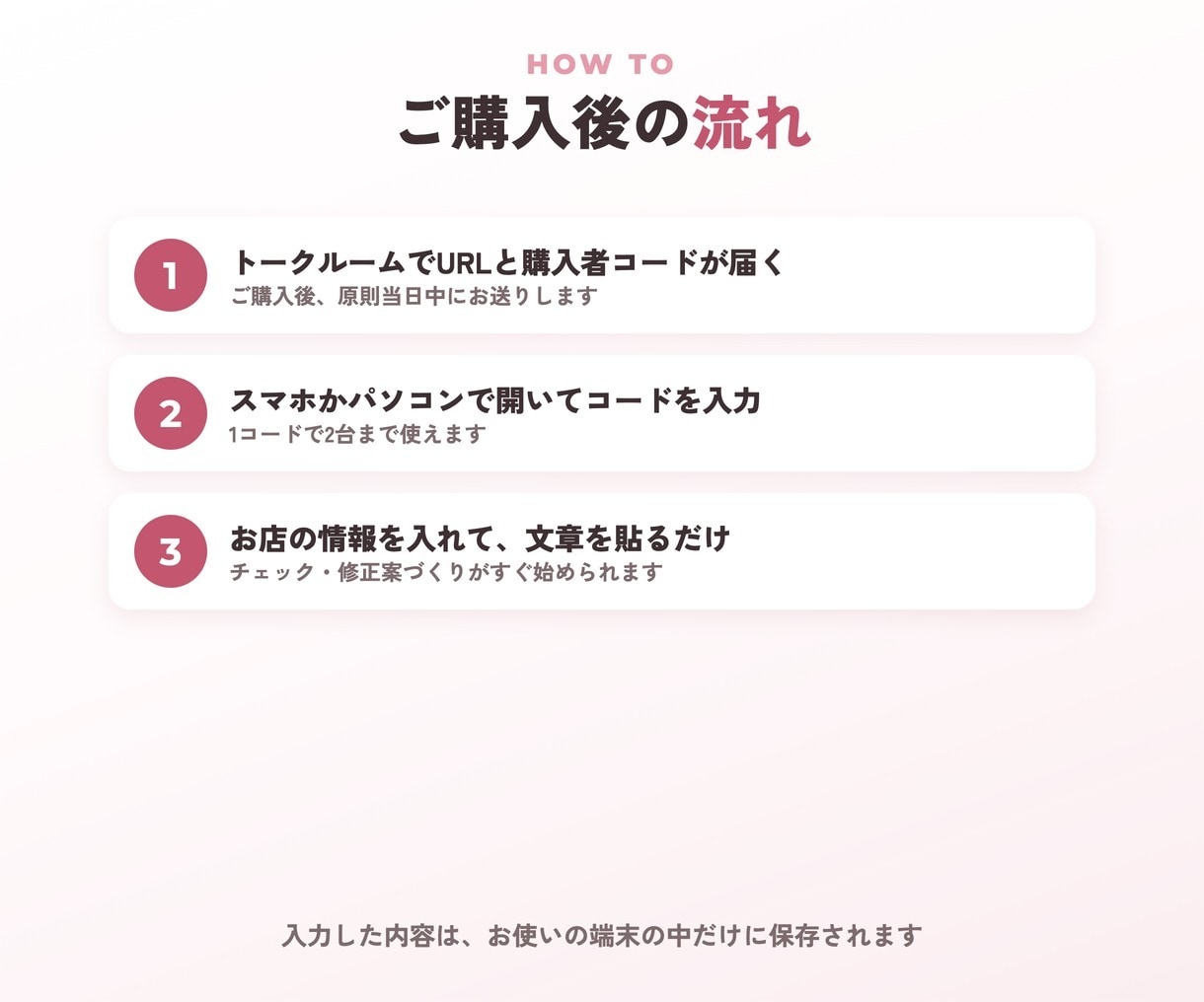 サロン掲載文のNGと直す所がわかるアプリを渡します 貼るだけで点数と直す所がわかる・修正案も作れる イメージ9