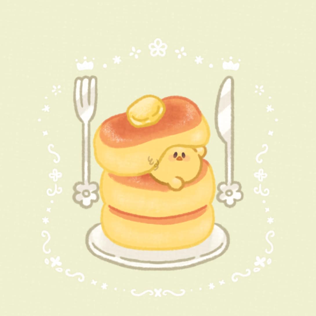 アイコン使用可！ゆるふわ可愛いイラスト描きます ★動物、人物、食べ物、どんなモノもゆるふわテイストに★ イメージ8