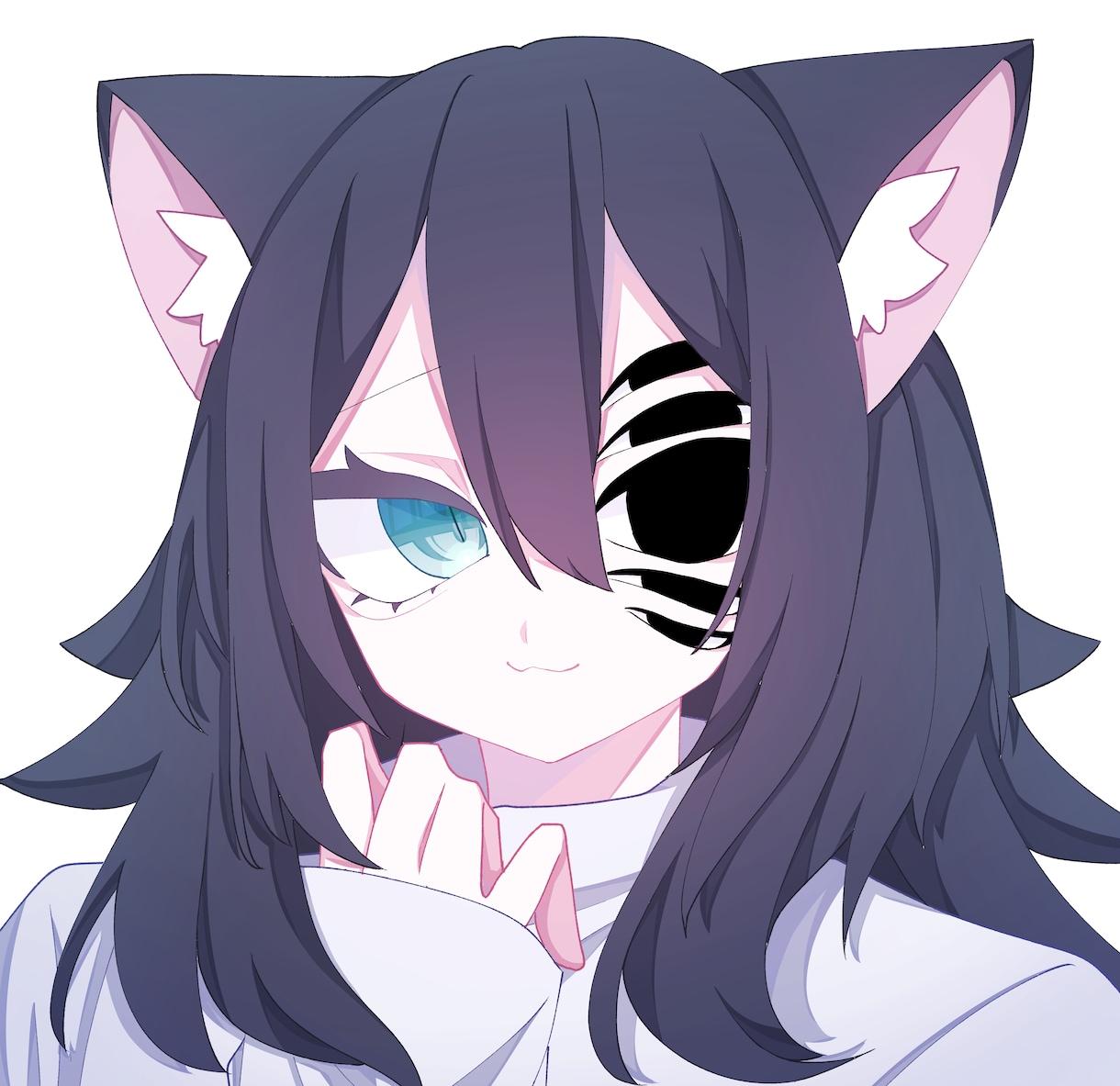 人型人外のバストアップイラストお描きします 単眼、多眼等の人外を描いてほしい人向け！人間のキャラもOK！ イメージ1