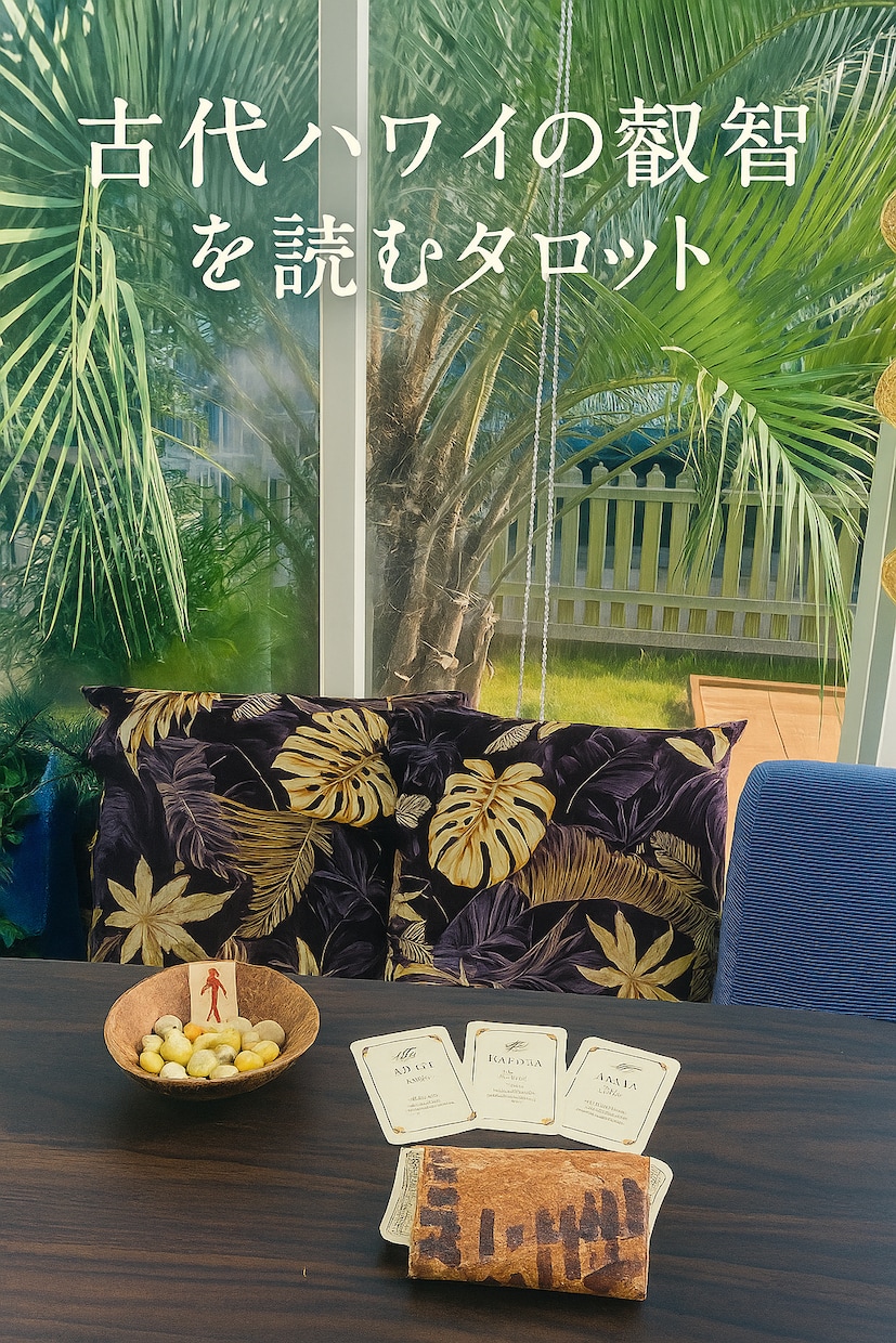 ハワイ古代のシャーマンタロットで今の迷いを読みます 初回限定｜儀式で受け取るメッセージ イメージ3
