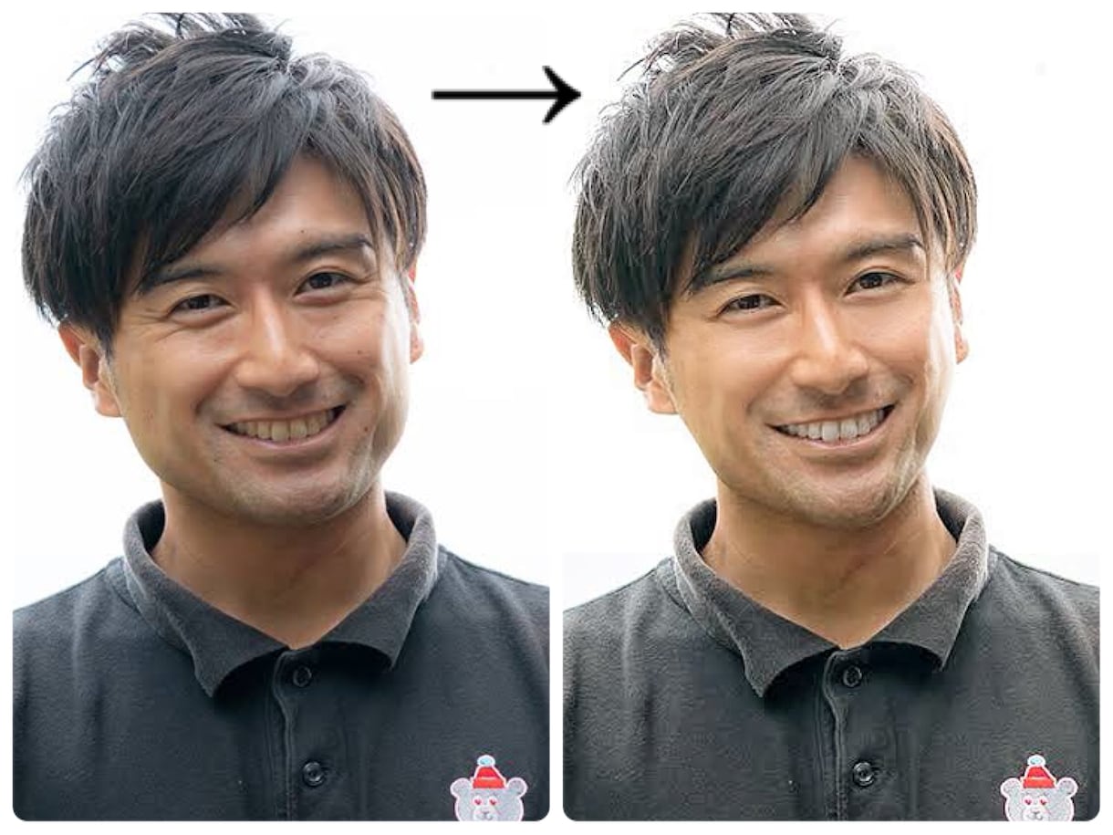 写真を美しく加工します コンプレックスを全て消し去る！ イメージ3