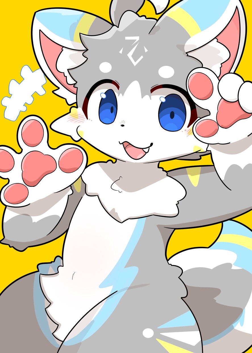 ケモノキャラクターを1枚絵に1体描きます ケモノな男の子を描くのが得意です！魅力的に仕上げます！ イメージ3