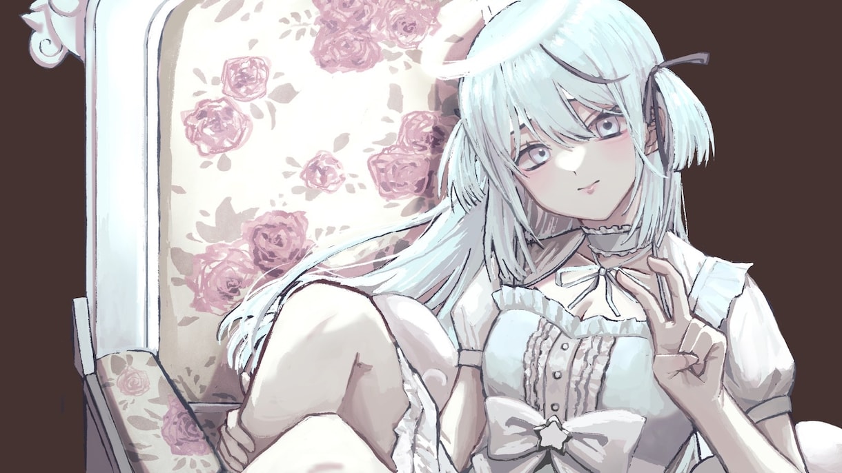 厚塗りで雰囲気のあるイラストを描きます 厚塗りが好きな方、可愛いからかっこいいまで承ります！ イメージ8