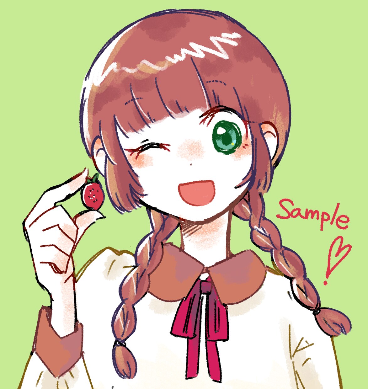 お手頃価格で可愛くお洒落なアイコンを描きます 鉛筆ブラシを使用した温もりあるタッチが自慢です♪ イメージ3