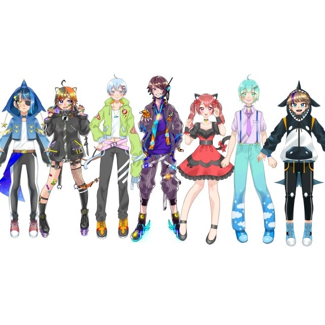 完パケ納品！格安live２Dを制作いたします Vtuber、live２D、アバターを格安で制作いたします！ イメージ4