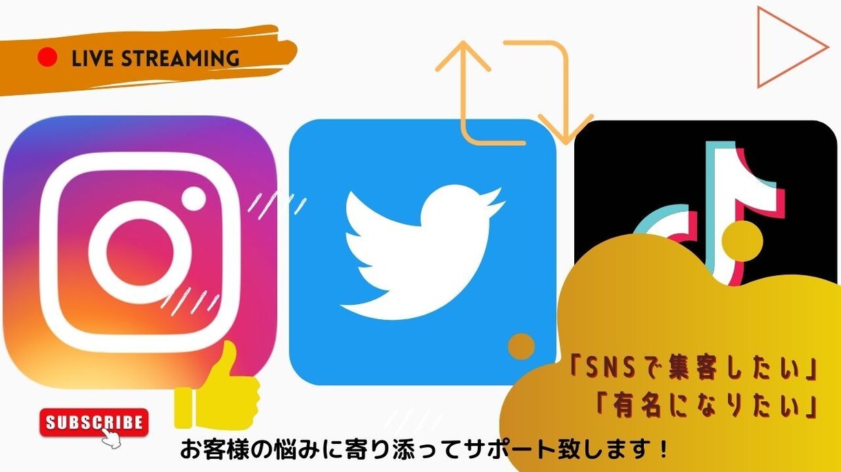 集客に繋がるアカウント作りをコンサルします Instagram、Twitter、TikTok対応 イメージ1