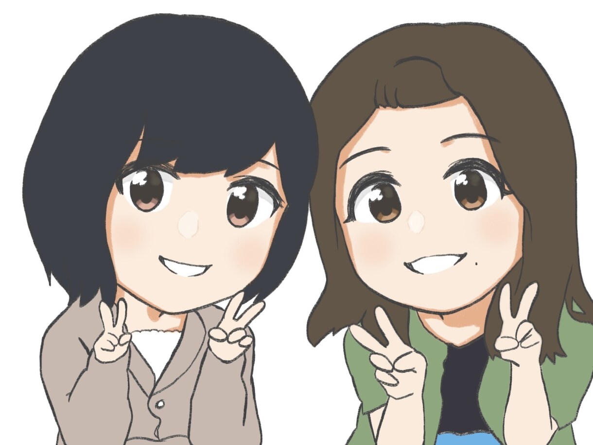 SNSのアイコンを描きます 正方形のイラストでアイコン用に作成します！ イメージ1