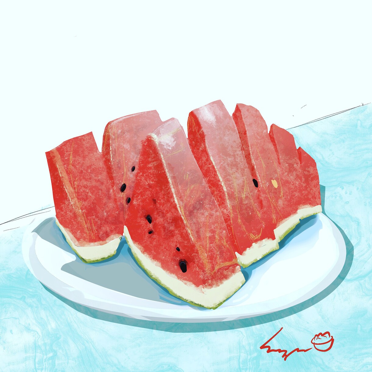 食べ物美味しく描けます 料理をアピールしたい方、飲食店のユニークさを出したい方 イメージ10
