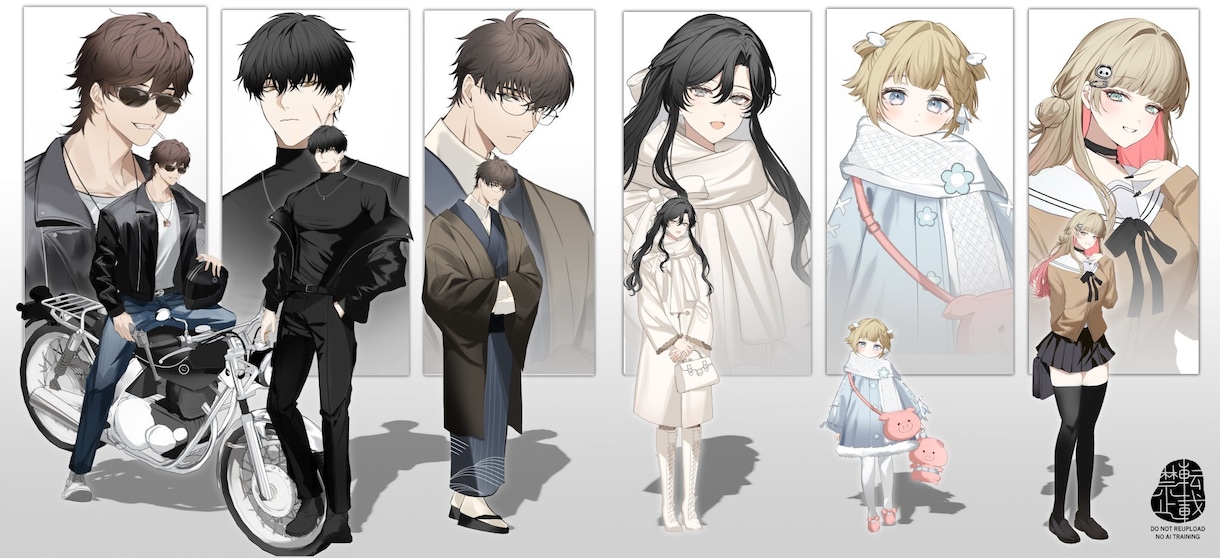 ぱっと目のひく歌ってみたや立ち絵イラスト描きます TRPG、Vtuber、ゲームイラストを描きます！ イメージ9