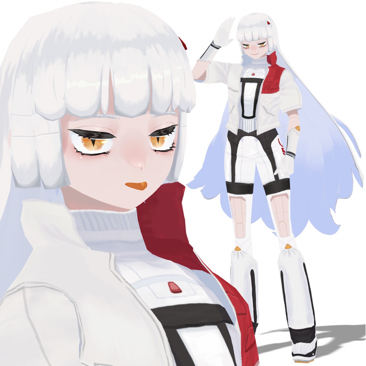 Vroidモデルを制作させていただきます Vroid感を消したモデルが製作可能です！ イメージ7