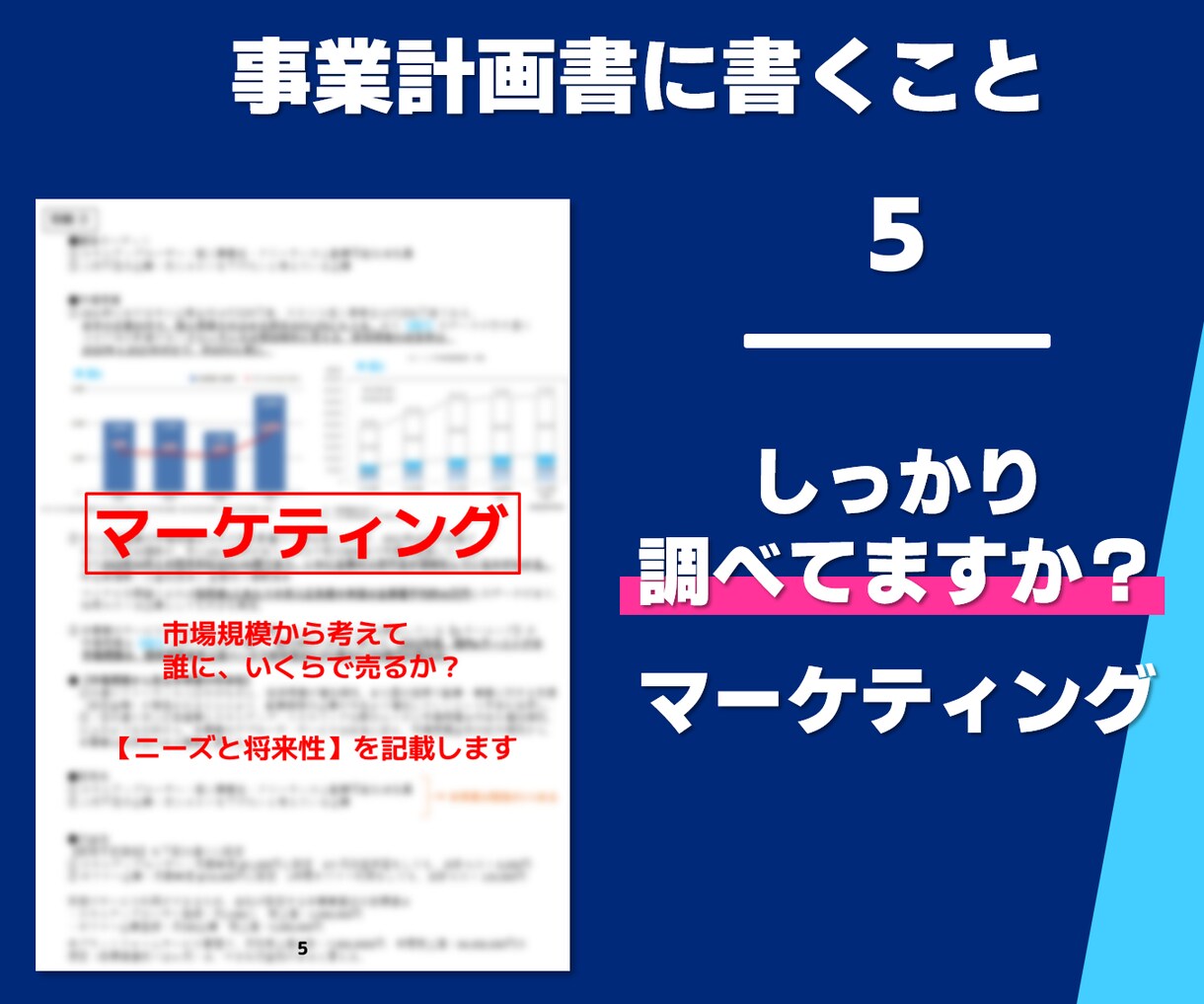 提出ちょっと待った！事業計画書仕上げチェックします 作成経験130件以上の専門家が内容をチェックし改善します！ イメージ7
