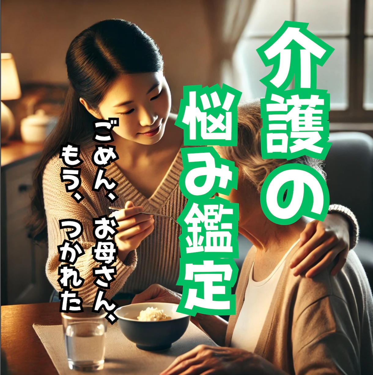 自宅介護もう限界！貴方の気持ち聴き師が受け止めます ◆占いだから心のハードルを低くして【タロット・波動・数秘術】 イメージ1