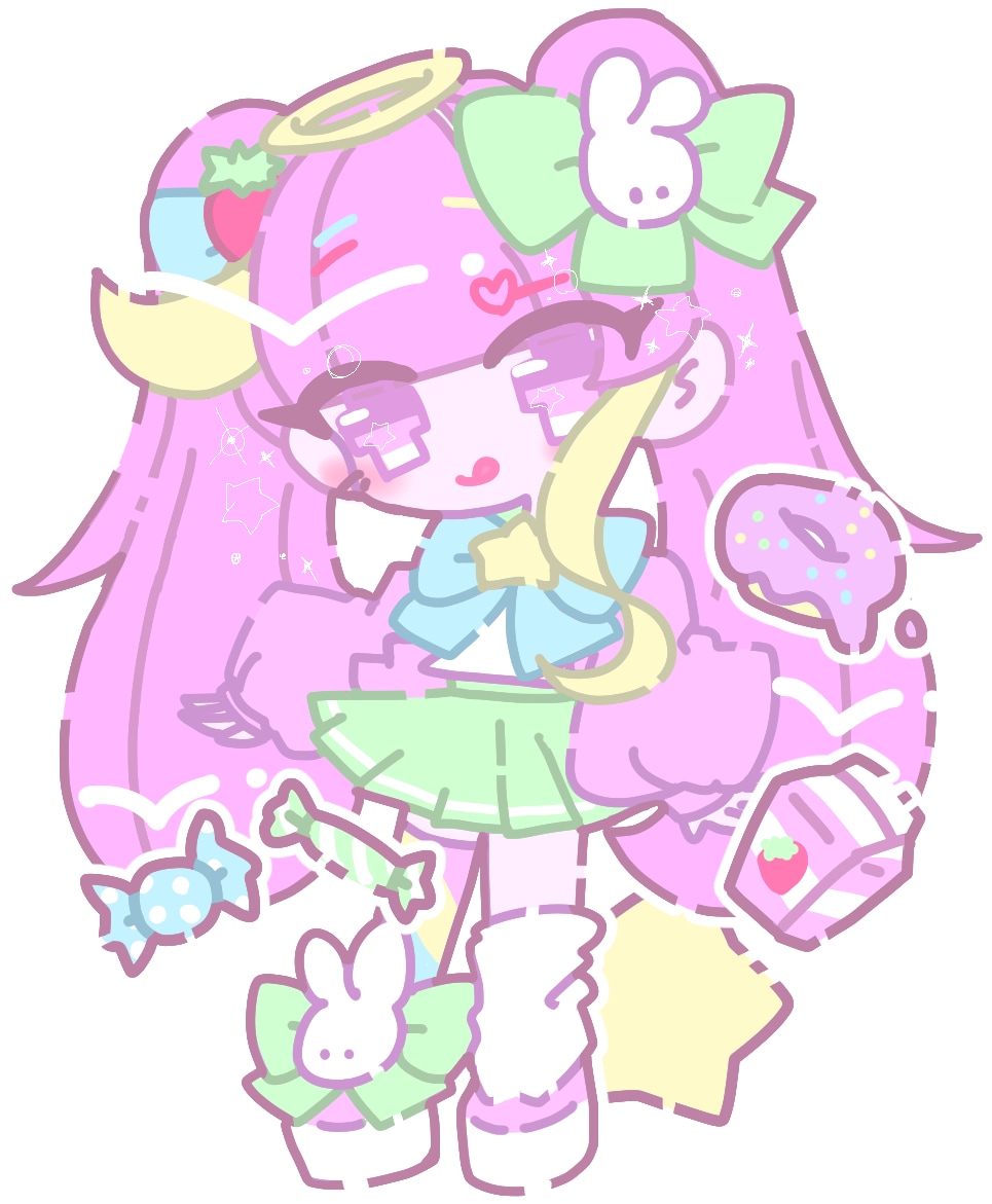 SD(デフォルメ)キャラクターイラストを描きます デフォルメしたキャラクターのイラストを描きます。 イメージ1