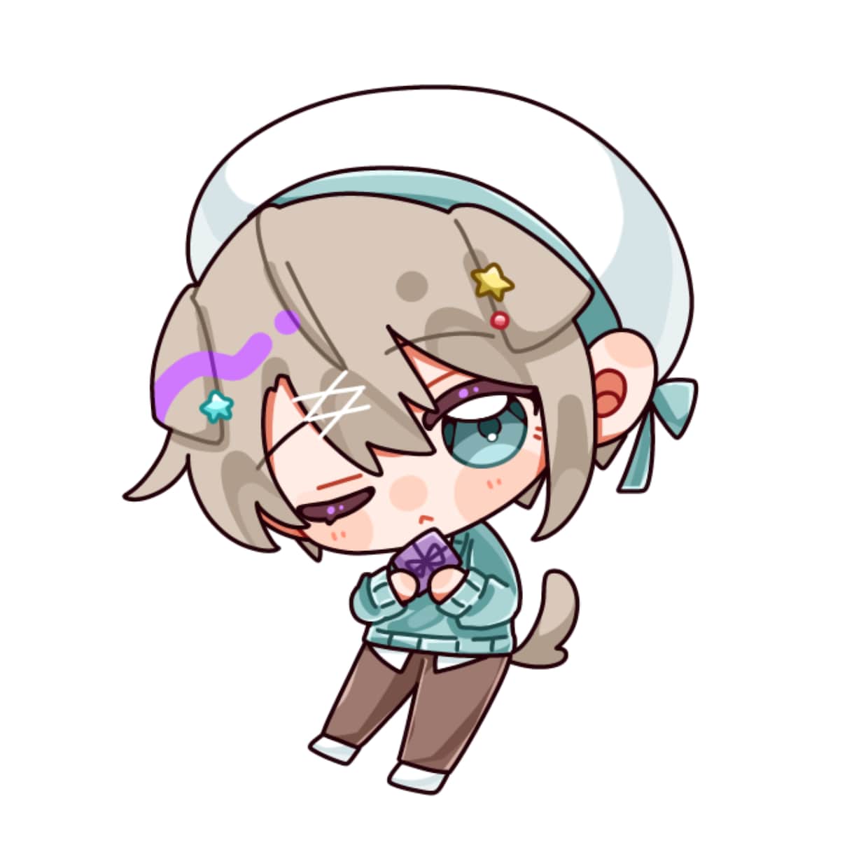 ミニキャライラストを描きます 商用利用可◎ かわいいミニキャラを丁寧に制作します！ イメージ2