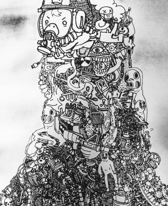 インパクトのある線画を描きます ミニアチュール（緻密画）も対応可 イメージ1