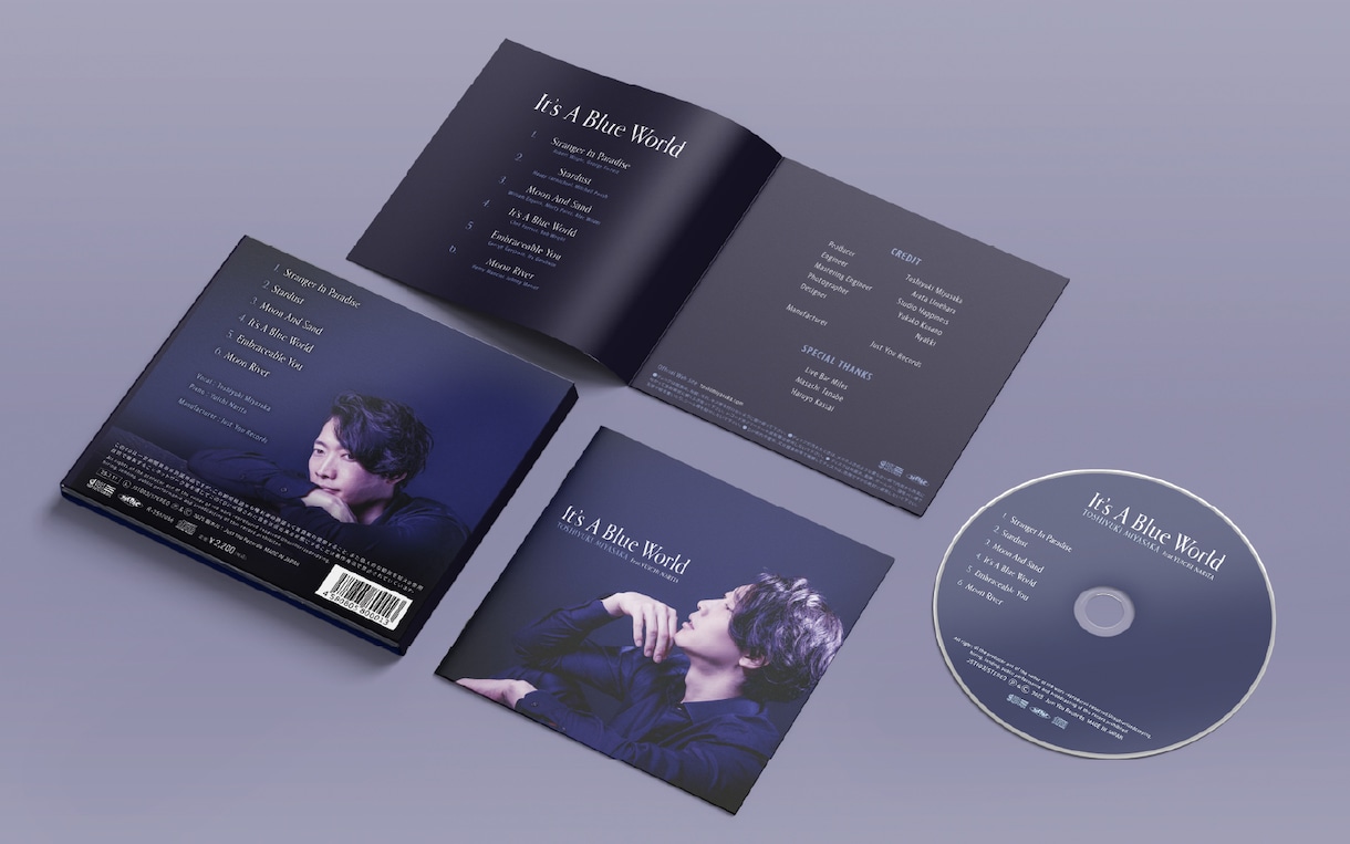 ハイクオリティなCDジャケットデータ一式つくります 音楽経験者×プロデザイナー｜盤面・ブックレット・帯セット イメージ7
