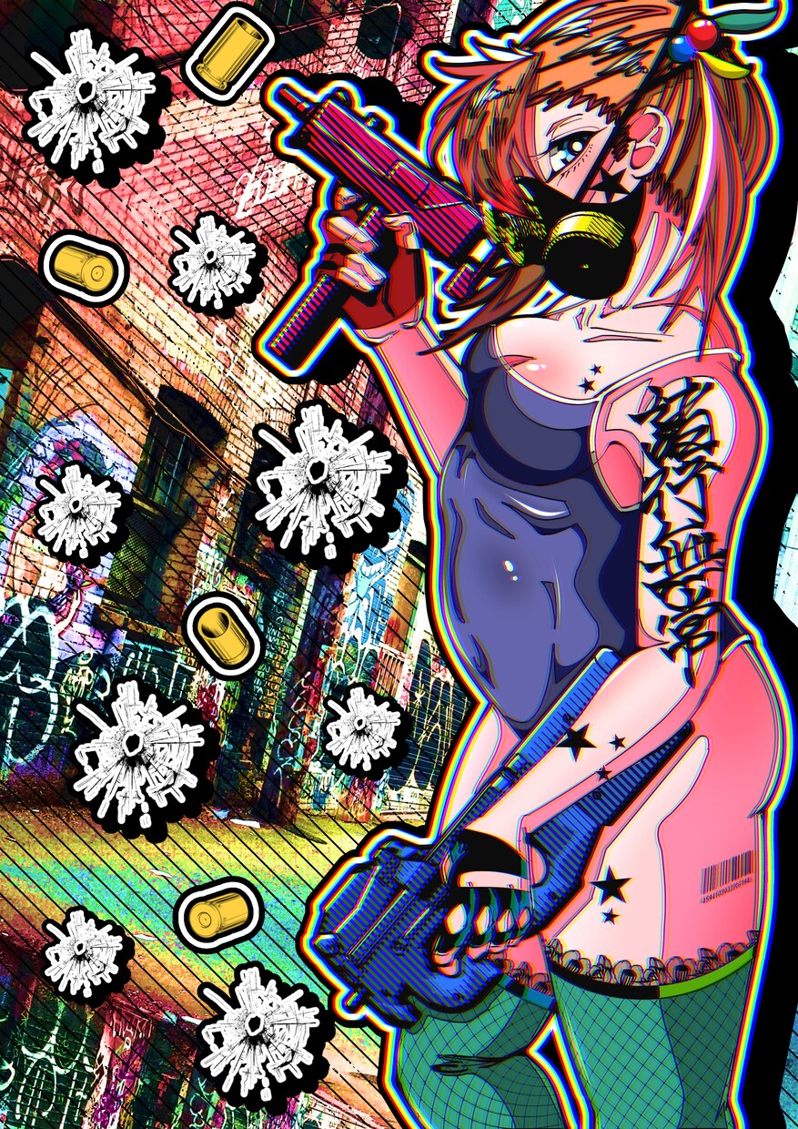 キャラクターイラスト、漫画、デザインなど承ってます 漫画アシスタント、動画絵コンテ制作の経験も有ります！ イメージ3