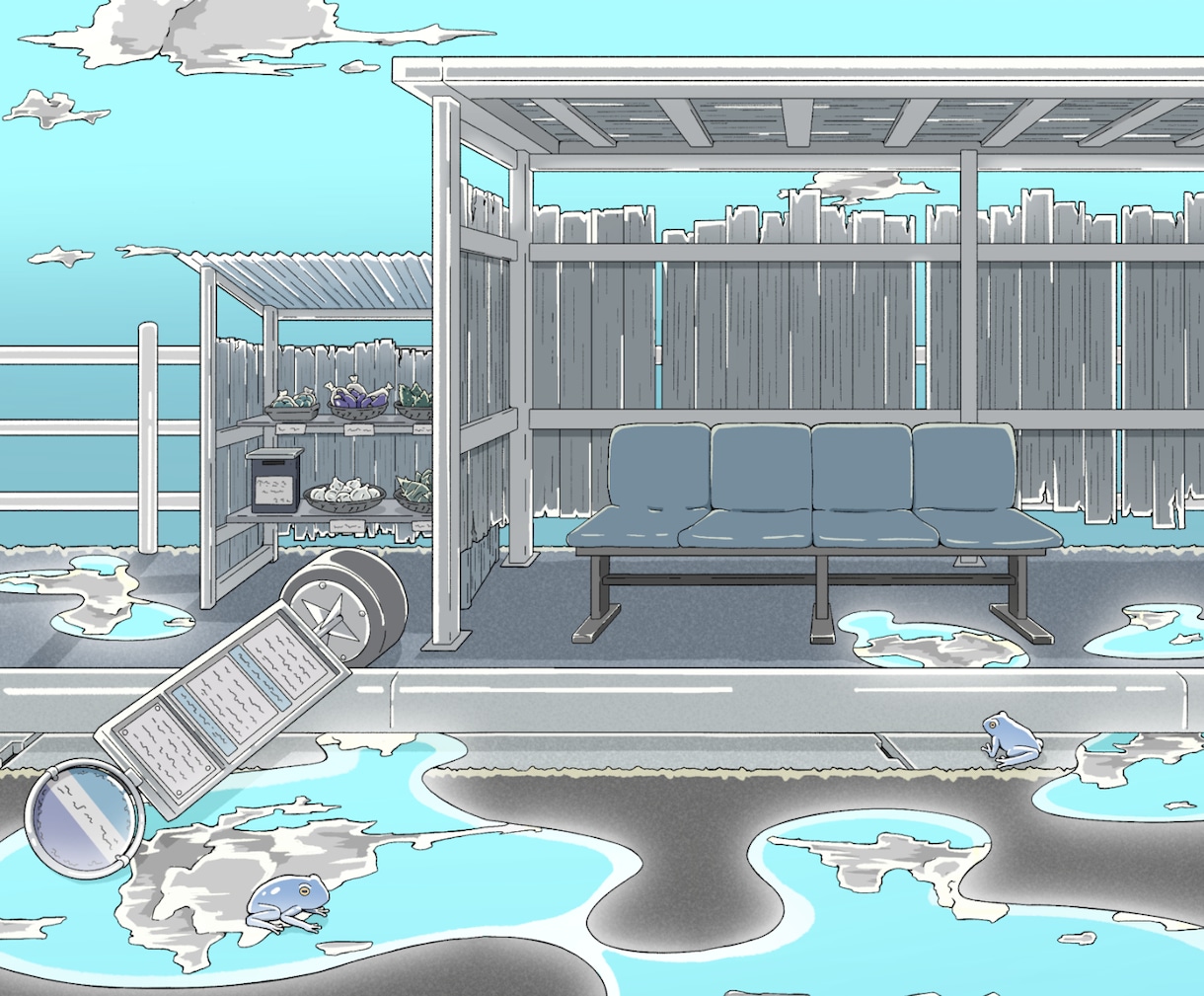 背景イラストを制作します 修正回数無制限！用途に合わせて制作します イメージ3