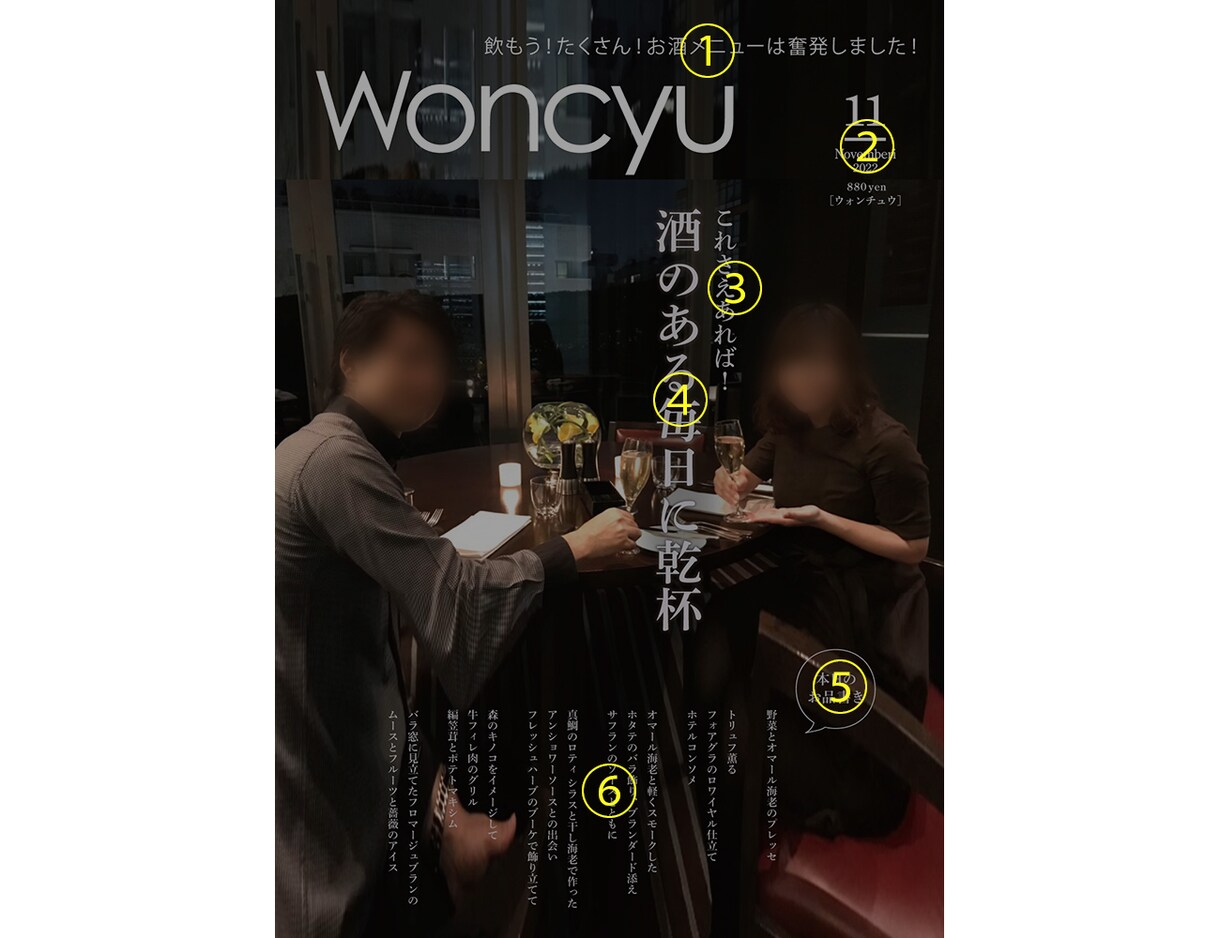 雑誌の表紙風！個性的なウェルカムボード作ります 他、結婚記念日の贈り物などにもオススメです イメージ2