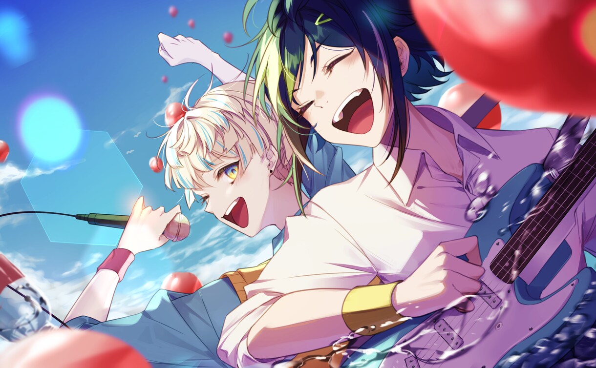 サムネやヘッダー等お好きなイラストお描きします ご希望に沿ったイラストになるよう頑張ります～！ イメージ1