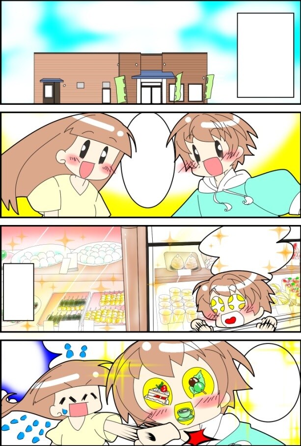 1週間以内に納品！4コマ漫画お描きます 原案を頂き漫画作成もOK(*´▽｀*)サンプル有！商用利用可 イメージ9