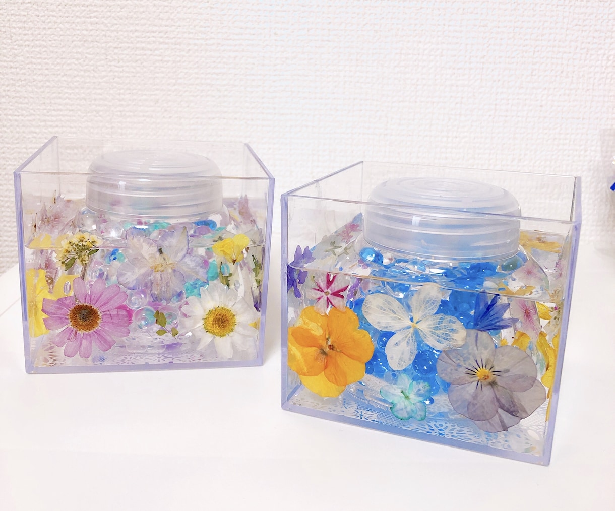 3Dハーバリウムデオドラントケースます 涼しげで夏にピッタリ！プレゼントにも^_^ イメージ1