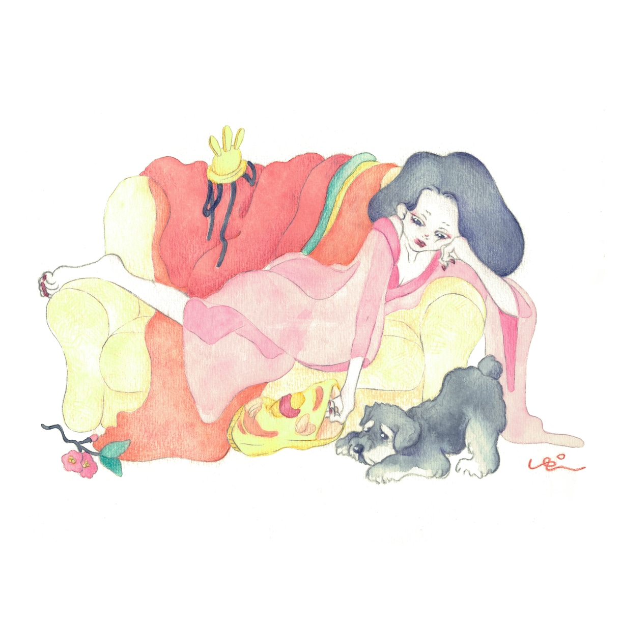 とびきりかわいくおえかきします 用途・ご希望のテイストなどお気軽にご相談くださいませ イメージ3