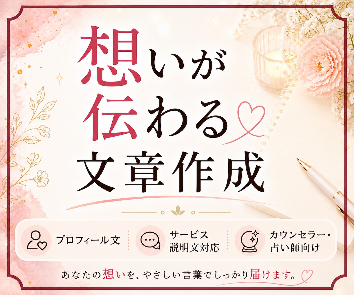 minne・Creemaの商品説明文を作成します ハンドメイド作家の魅力が伝わる商品説明・ショップ紹介文章へ イメージ1