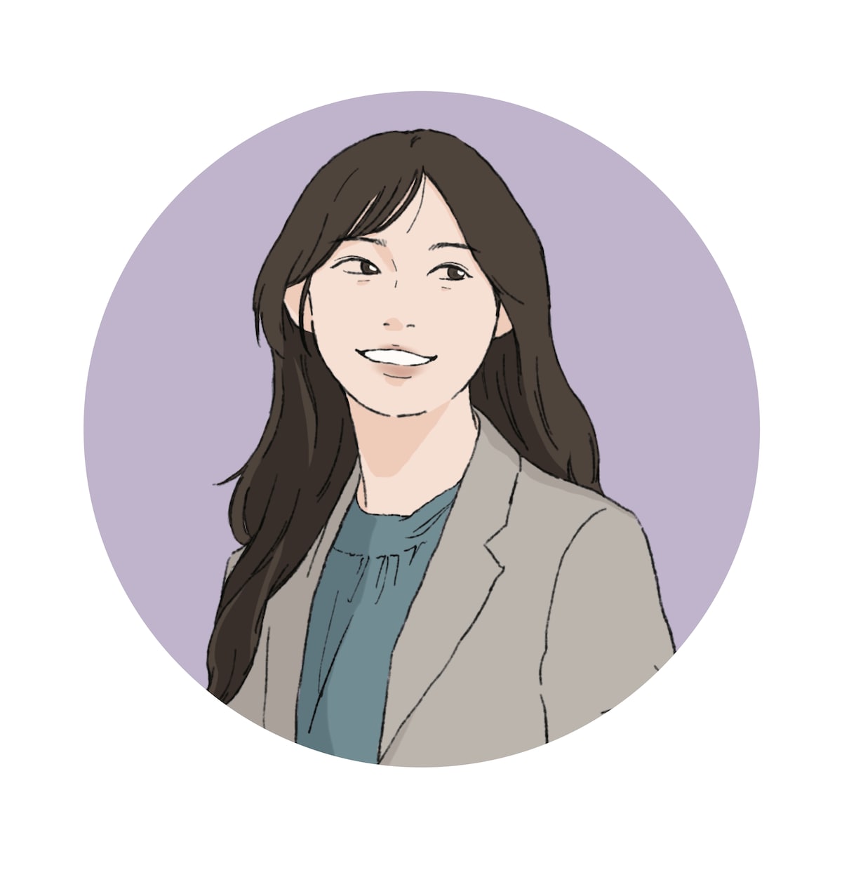 プロフィールに最適！似顔絵アイコンを描きます 信頼感・清潔感のあるイラストで、あなたの魅力を伝えます イメージ3