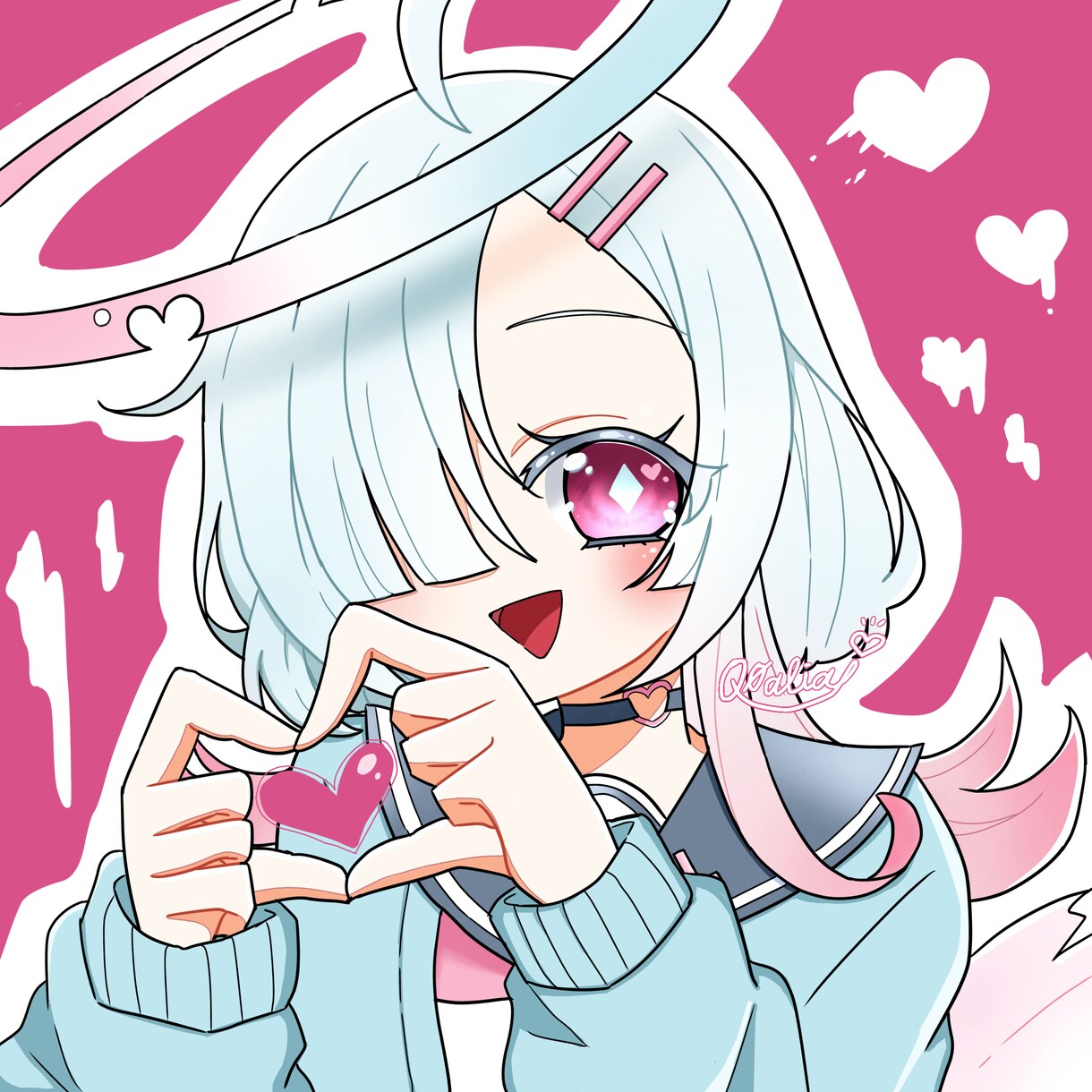 アイコン、SDキャラ等描きます ダーク可愛い～パステルまで！雰囲気に合わせたアイコン描きます イメージ3