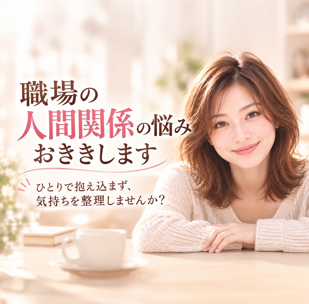 職場の人間関係や仕事の愚痴を優しくお聞きしますます 上司や同僚へのモヤモヤ、我慢せずに吐き出しませんか？ イメージ1