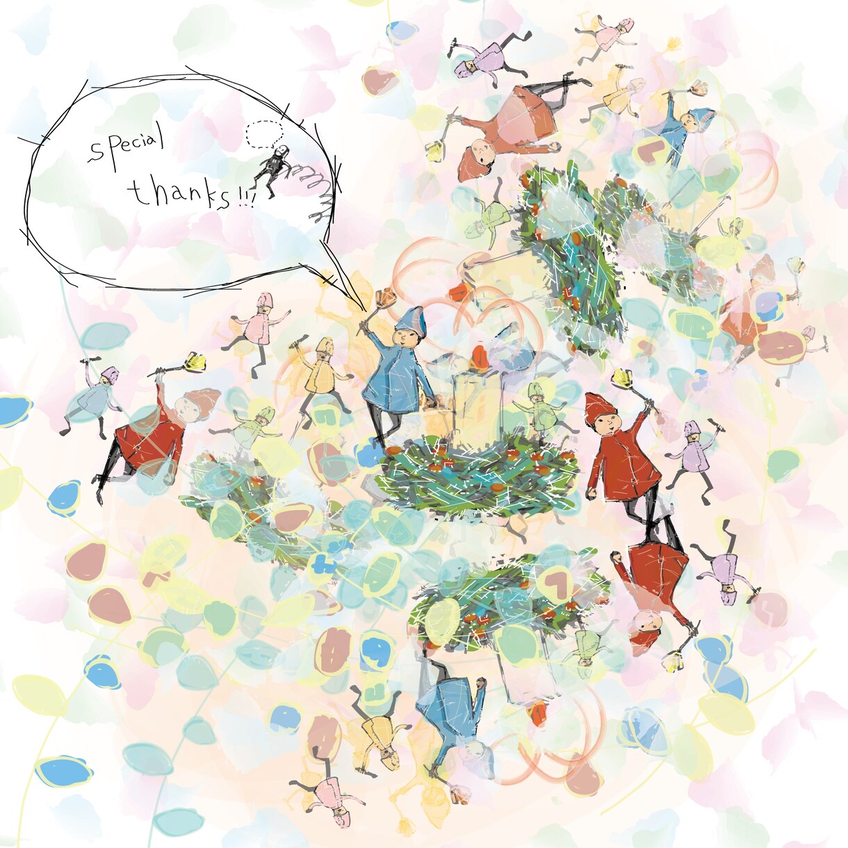 ふしぎなあたたかさと面白味のある絵をお描きします 表紙や挿絵、snsアイコンなどなどに。 イメージ3