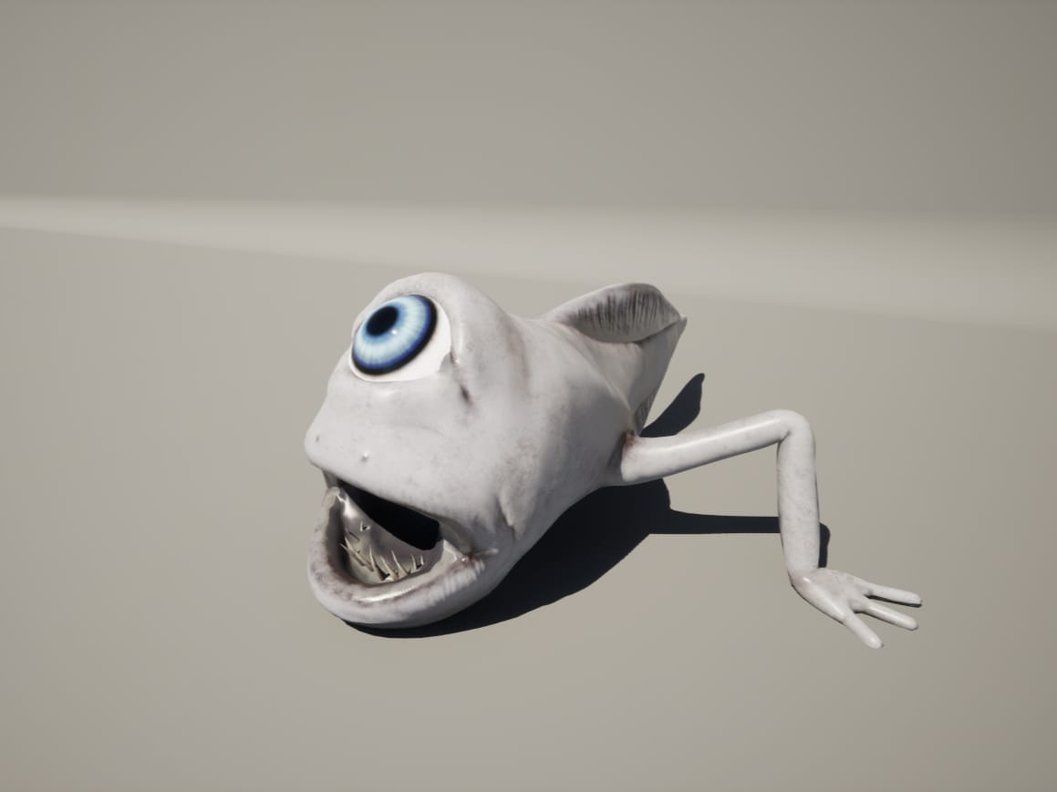 クリーチャー系3Dキャラクターを制作いたします ゲーム等で使用いただけるキャラクターモデルを作成します！ イメージ4