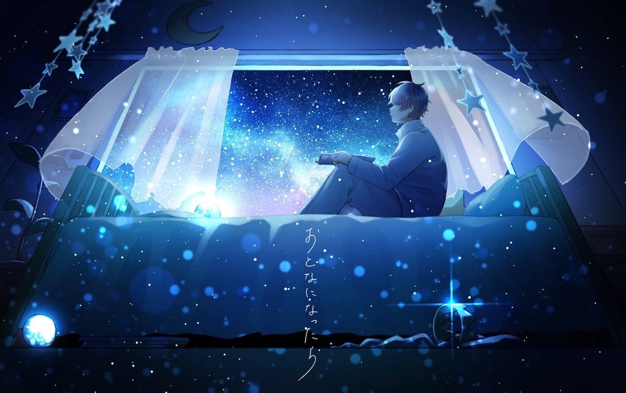 透明感のあるイラスト制作致します MV、グッズ、書籍 等様々な用途に！◎ イメージ4