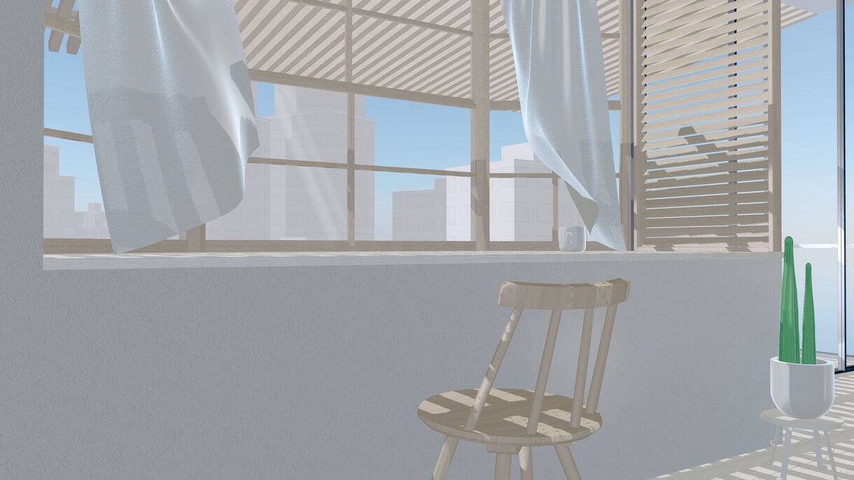 VRChat向け３Dスタジオ２面を制作します 【プロモデラー制作】VRChat向け二面背景スタジオ イメージ7