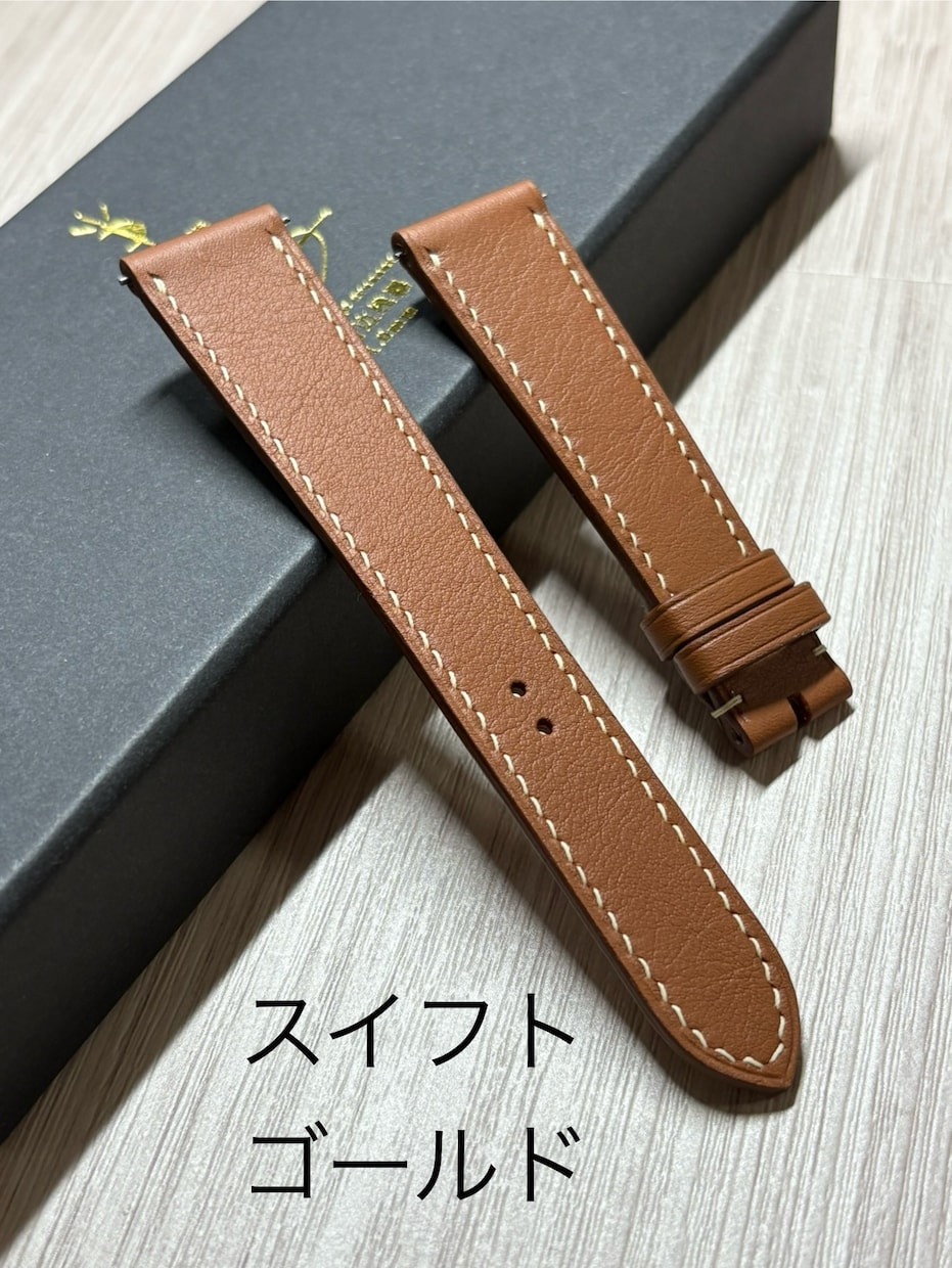 腕時計の革ベルトをオーダーメイドで制作します ロレックス、アップルウォッチ、wena3、など対応可能です。 イメージ6