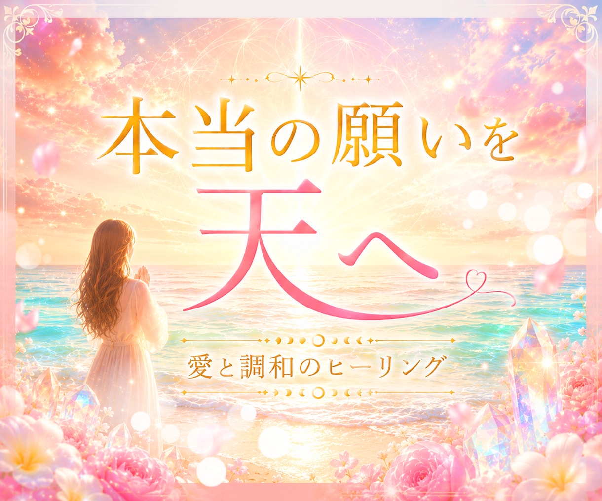 愛と調和のヒーリング✨本当の願いを天へ届けます 本当の願いを思い出し、幸せの流れへ✨ イメージ1
