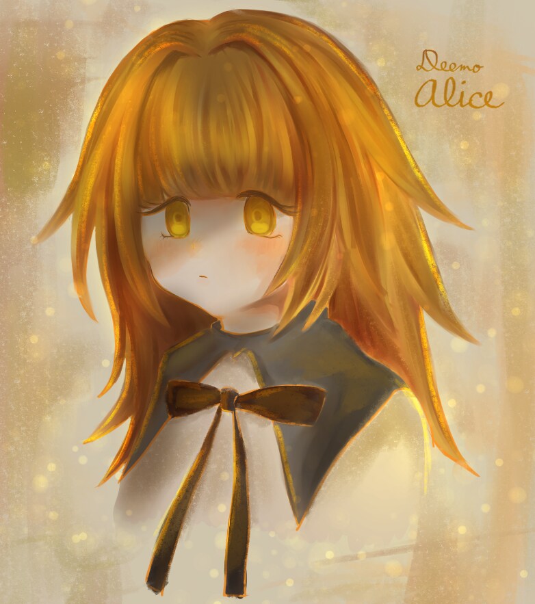 絵本調の女の子アイコンを描きます ちょっぴりデフォルメのふわふわとした絵柄です イメージ1