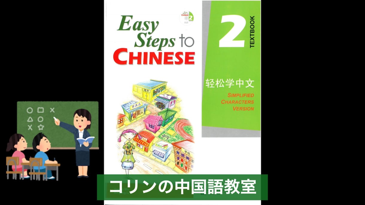 オンライン中国語のレッスンをやります コース：初級、中級、上級、口語（会話）、小学生中国語、HSK イメージ3