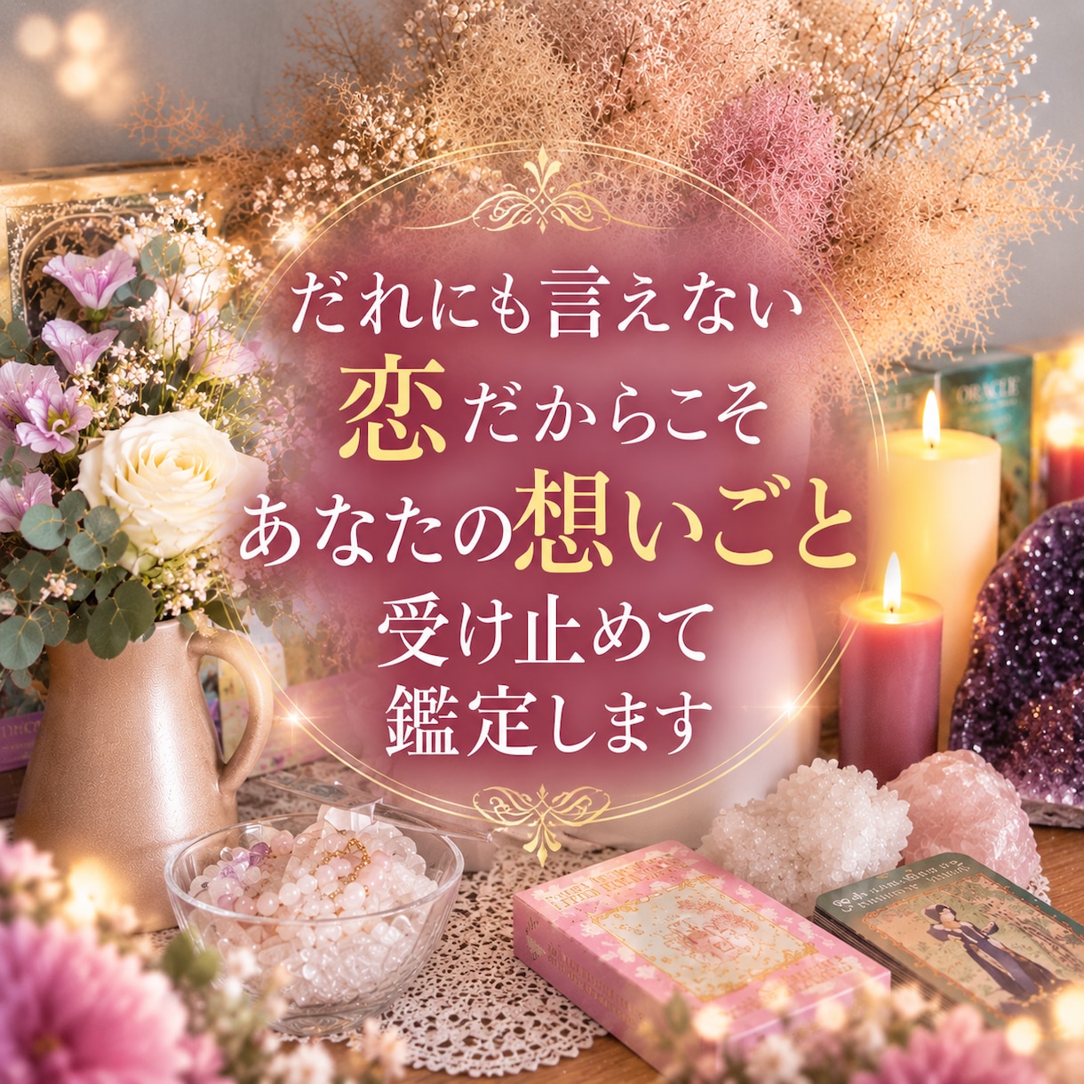 大人の不倫・複雑愛｜彼の本心を深く霊視します 誰にも言えない恋だからこそあなたの想いごと受け止め鑑定します イメージ2